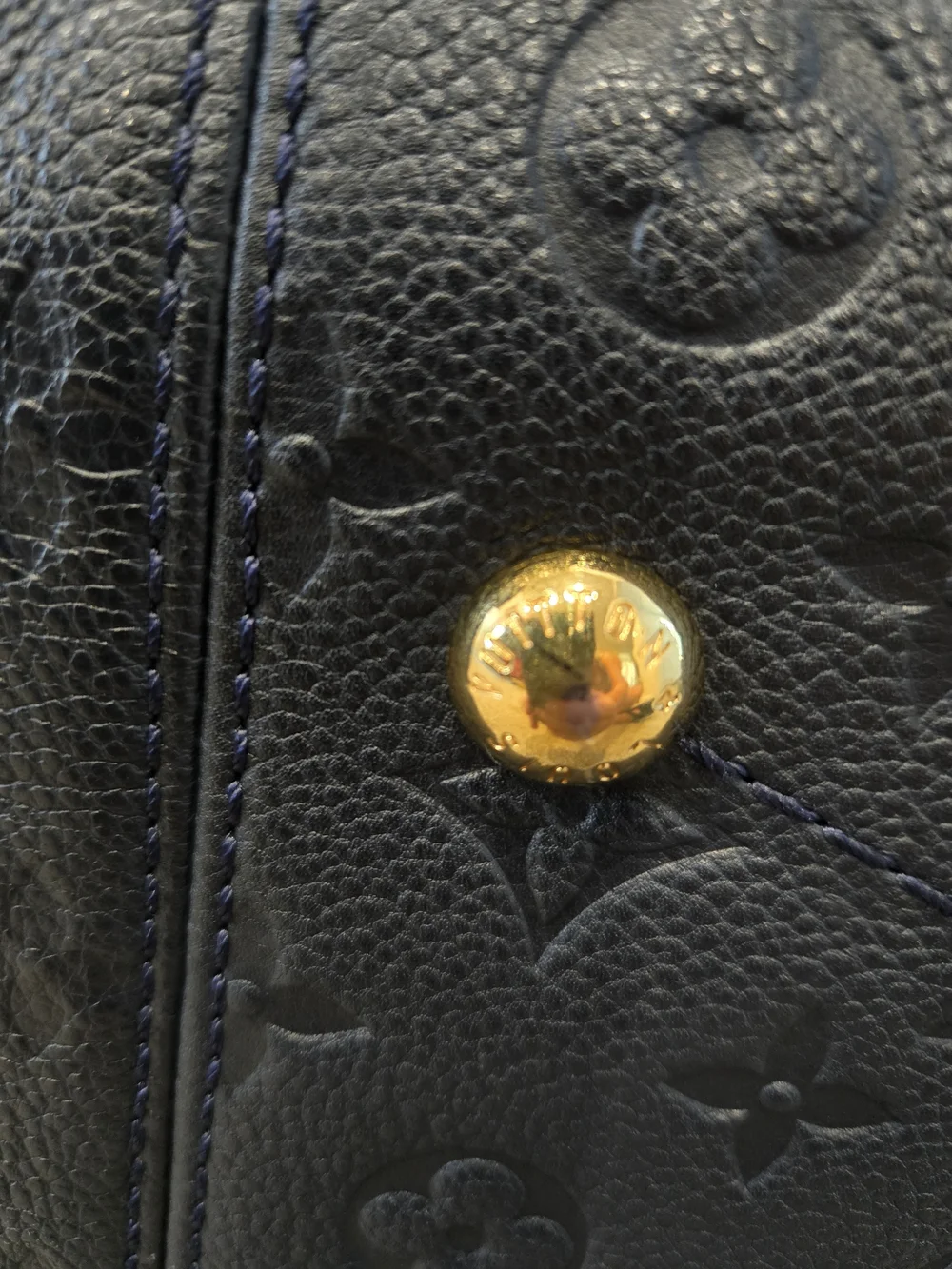 Louis Vuitton Infini Monogram Embossed Leather Top-Handle Bag